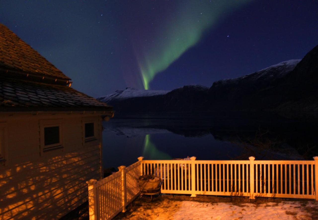 Вилла Fjordperlen Эйдфьорд Экстерьер фото